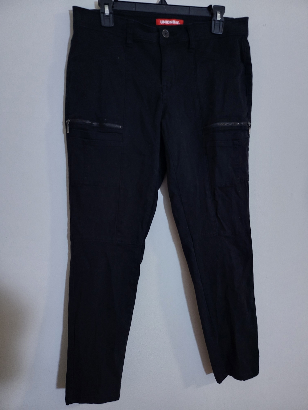 Unionbay Juniors Black Zip Pocket Pants